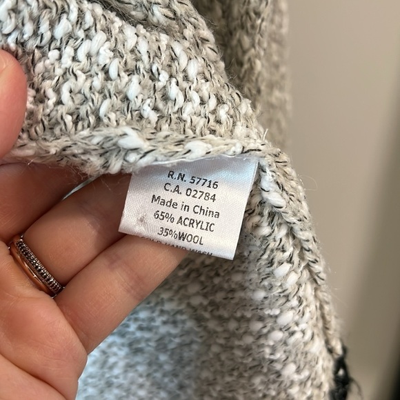 Papillon - xs, multi color duster sweater - Picture 5 of 8